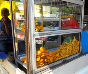 Short eats vendor in Nuwara Eliya