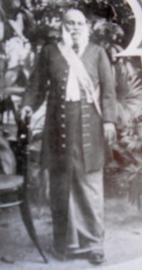 Sarong as worn 105 years ago.