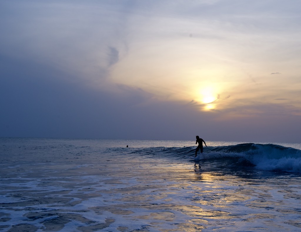 Surfing in Arugam Bay
