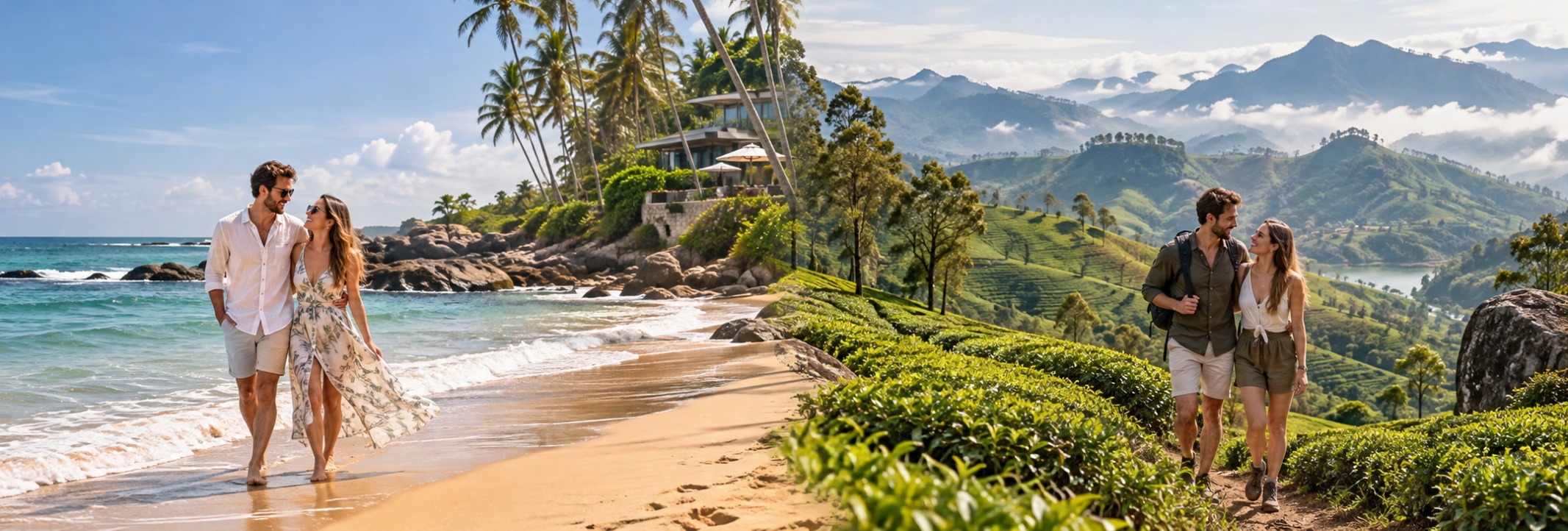 Beach, Hill Country or Both: Choosing Your Sri Lanka Honeymoon Destination